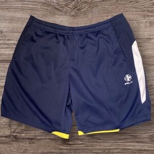 Ralph‎ Lauren RLX Y2K Gym Training Shorts, Navy Blue - Size Medium